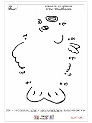 sayıları birleştir resmi tamamla